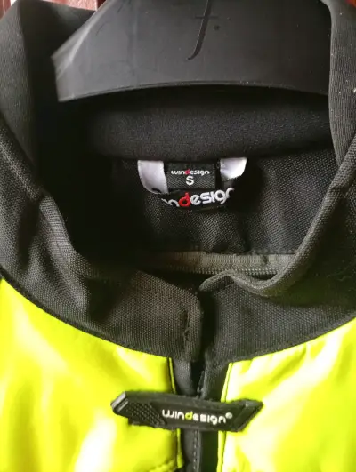 Chaqueta moto fluorescente Windstop - miniatura 2