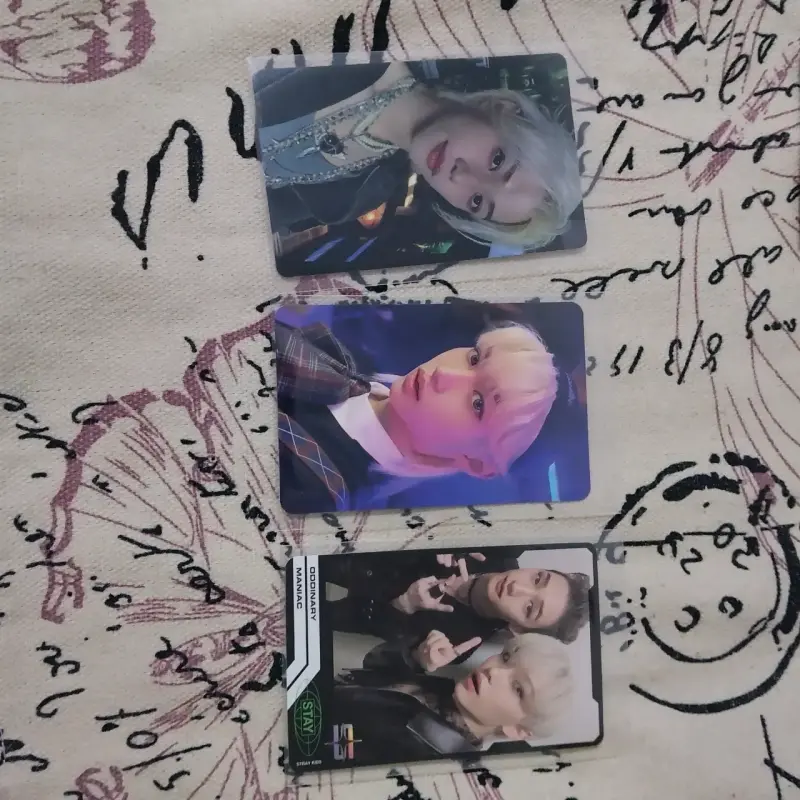 photocards originales Félix y bangchan straykids - 2