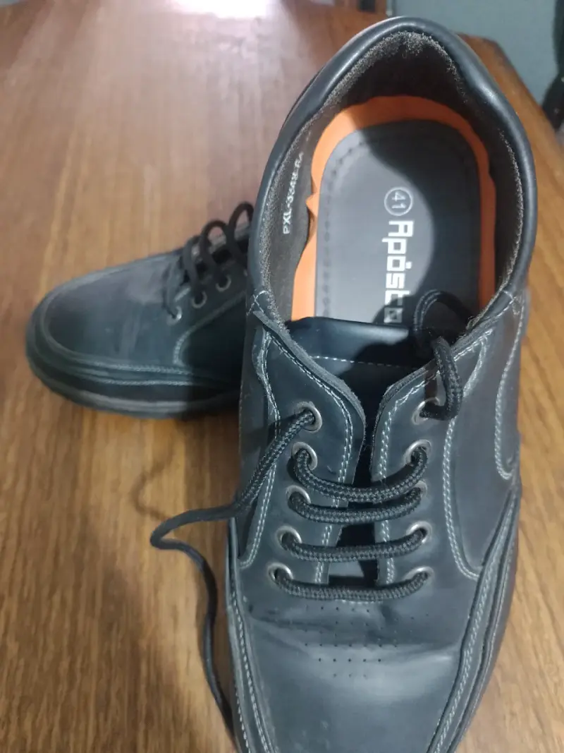 Zapatos negros de cuero - 4