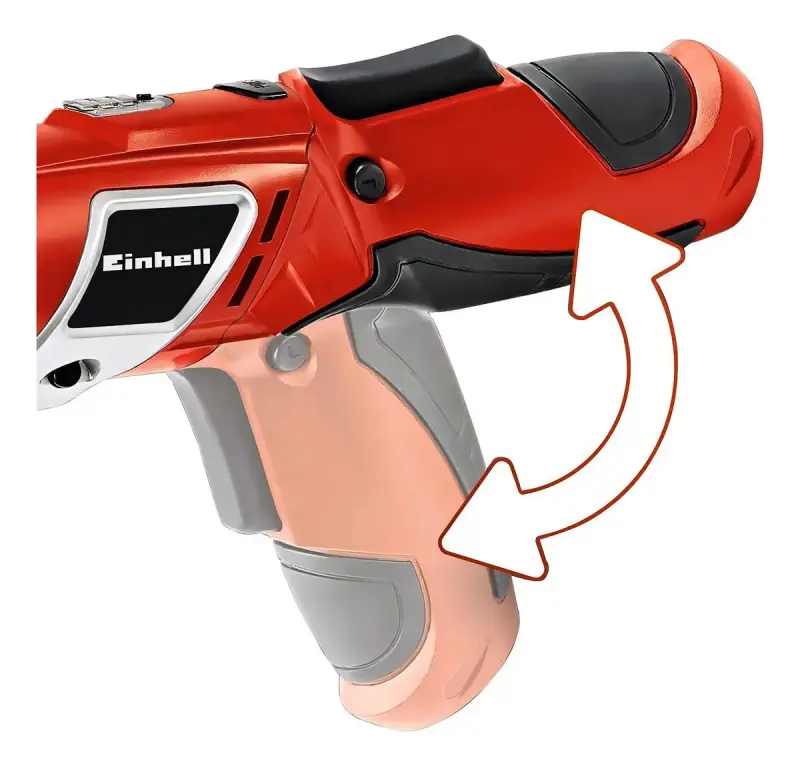 Destornillador inalámbrico Einhell rojo - 4