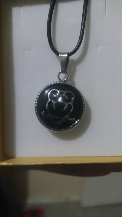 Colgante de búho y árbol de la vida - miniatura 1