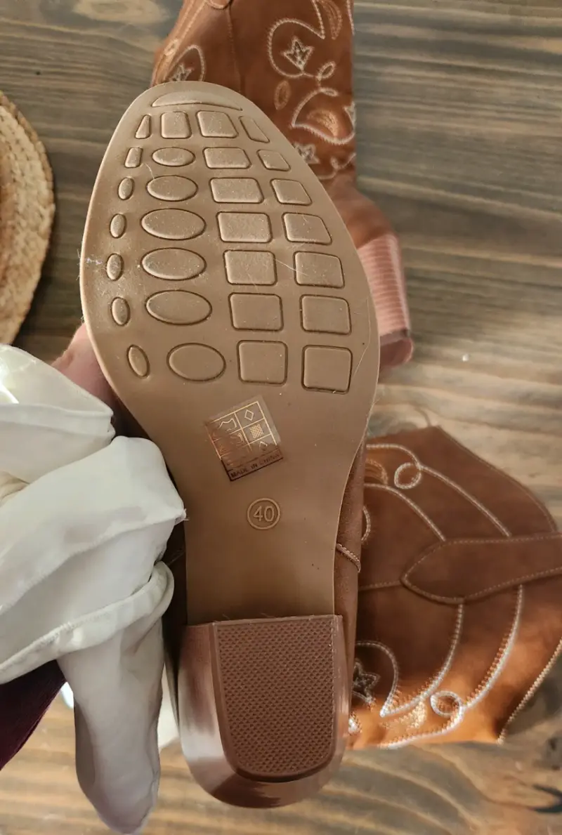 Botas vaqueras marrones - 5