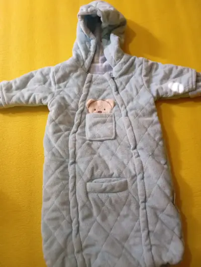 Saco de dormir bebé azul - miniatura 1