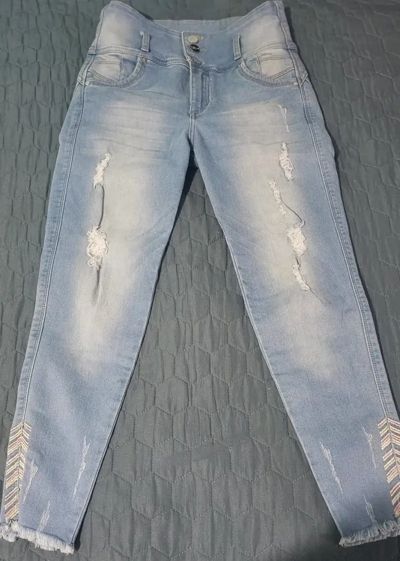 Jeans azules para mujer - 4