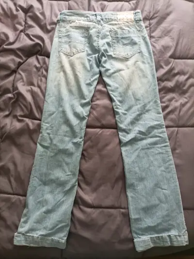 Jeans azules estilo clásico Sybilla - miniatura 2