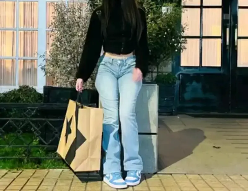 Jeans azules estilo clásico Sybilla - 3