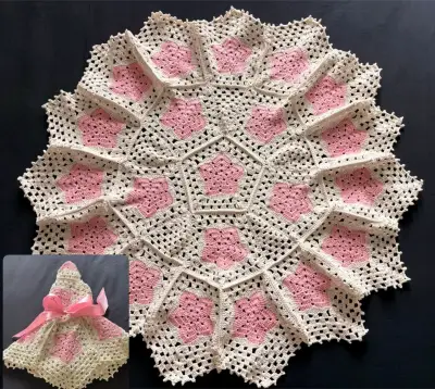 Mantas para bebes de crochet - miniatura 1