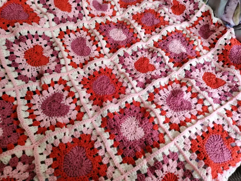 Mantas para bebes de crochet - 6