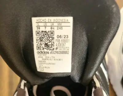 Zapatillas Adidas PREDATOR  XLG blancas con negro - miniatura 5