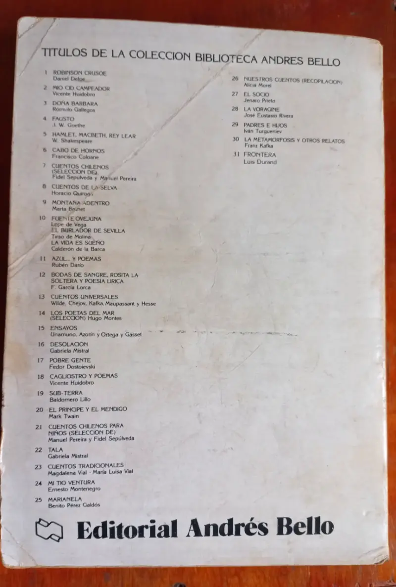 Libro Frontera de Luis Durand - 2