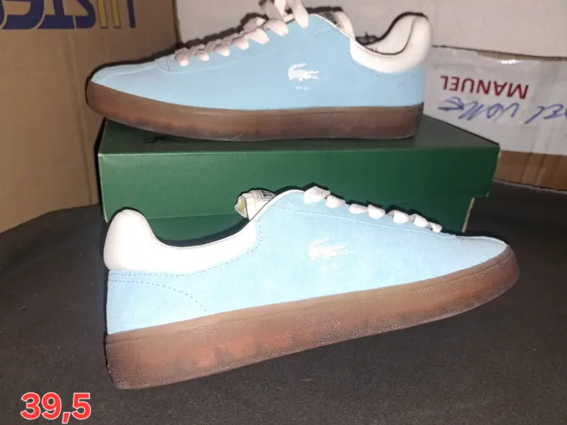 Zapatillas azules Lacoste hombre - 3