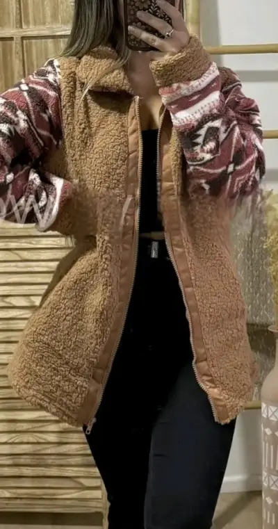 Polar con diseño étnico - miniatura 3