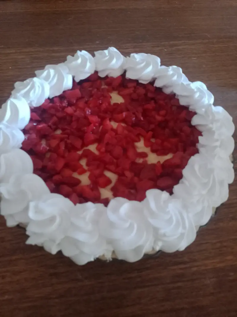 Torta decorada con crema - 3