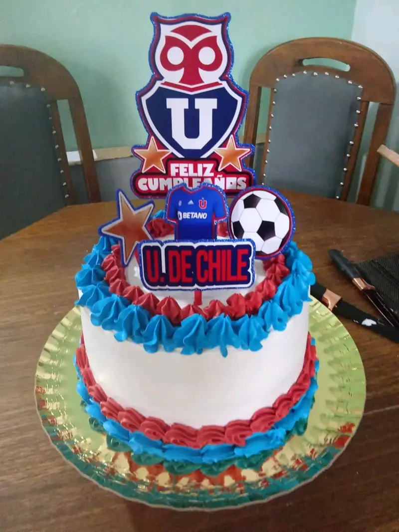 Torta decorada con crema - 6