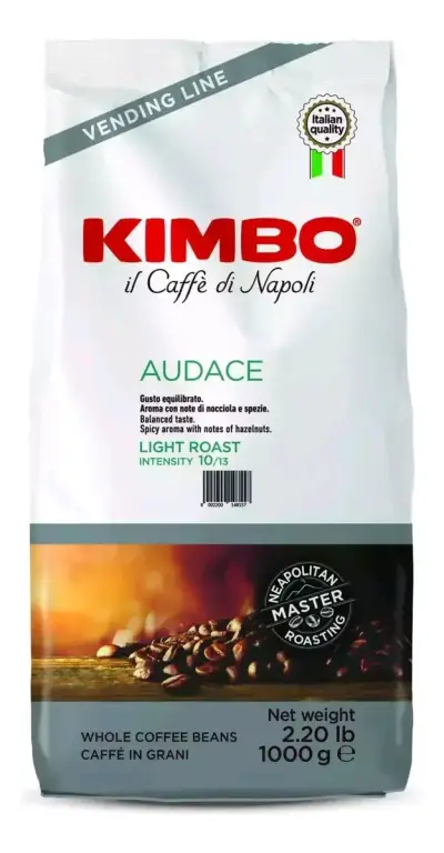 Café en Grano Kimbo Audace 1kg - miniatura 1