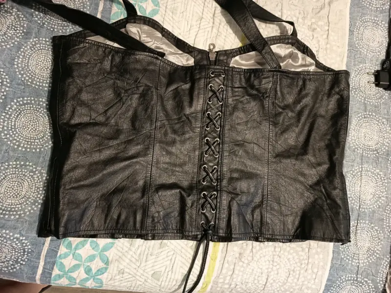 Corset negro Harley Davidson - 2
