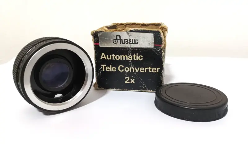 Cámara + Flash + Teleconvertidor | Colección Retro - 8