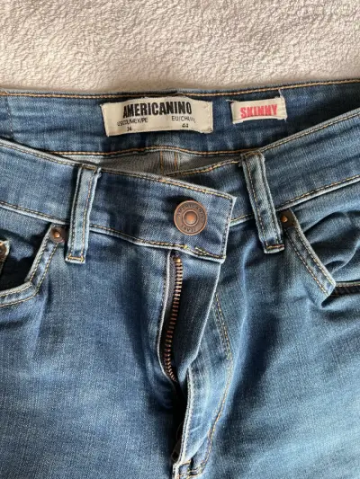 Jeans Americano Skinny Azul - miniatura 1