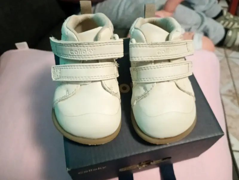 Zapatos de bebé beige - 2