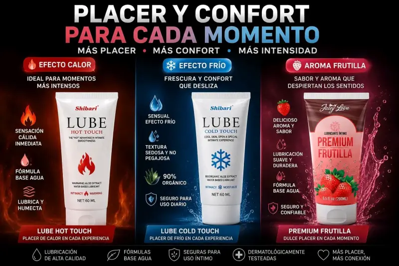 Lubricantes íntimos de placer