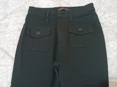 Pantalones cargo negro - miniatura 2