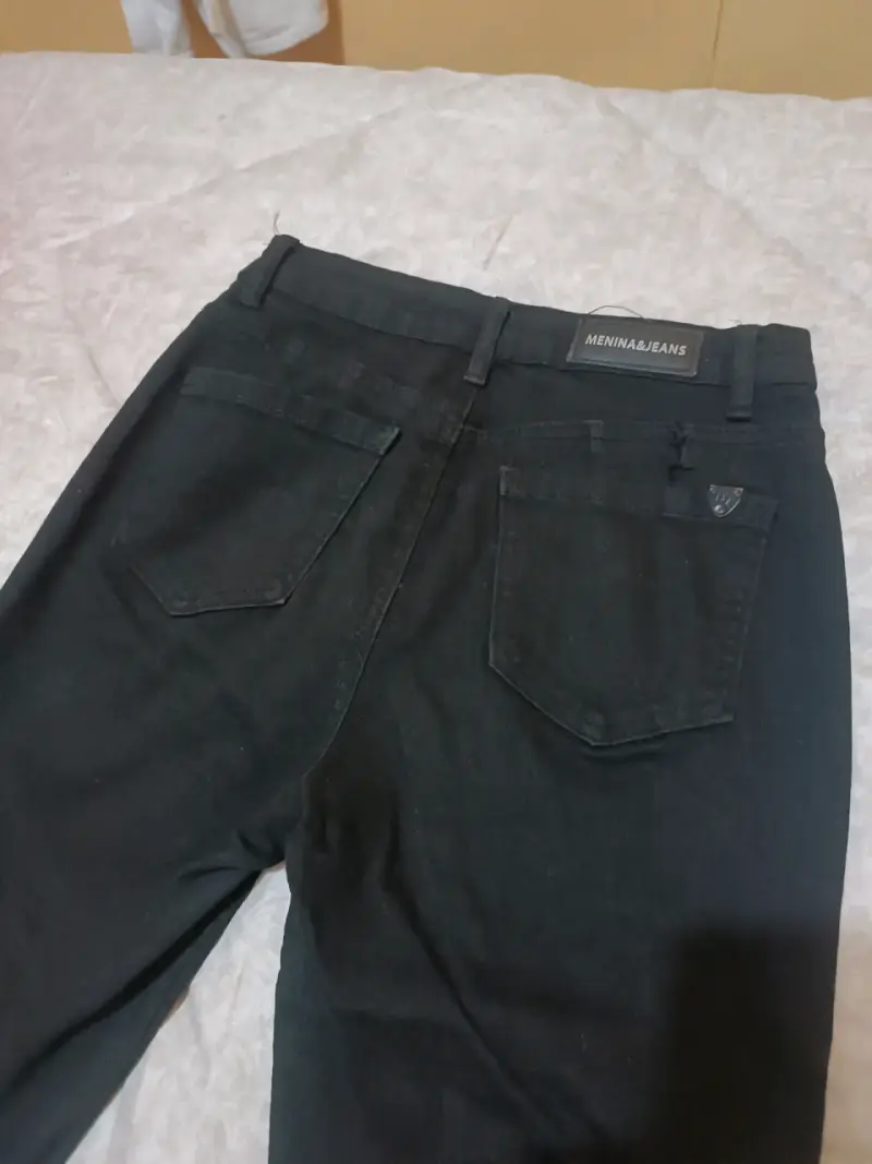 Pantalones cargo negro - 5