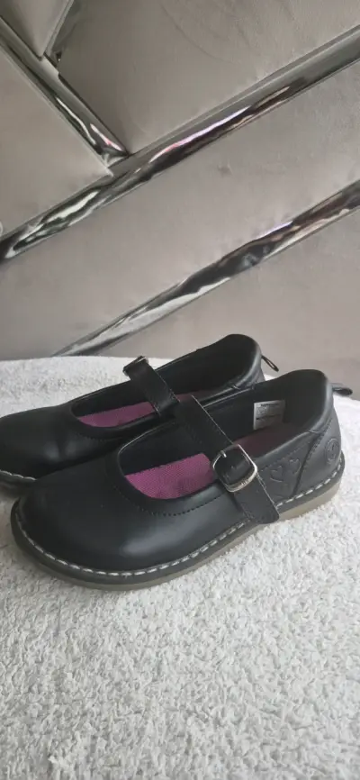 Zapatos negros de niña bubble gummers - miniatura 1