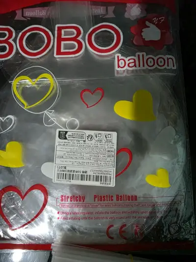 Kit globos BOBO con accesorios - miniatura 2