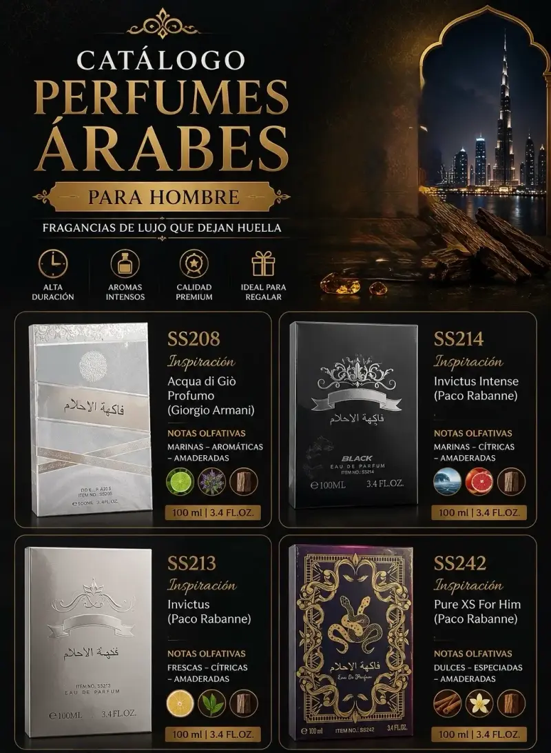 Perfume Árabe mujer y hombre 100 ml - 3