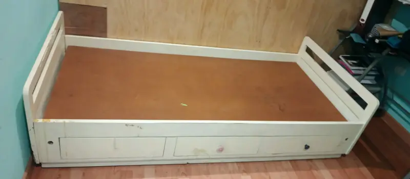 Cama transición con cajonera y con colchón - 2