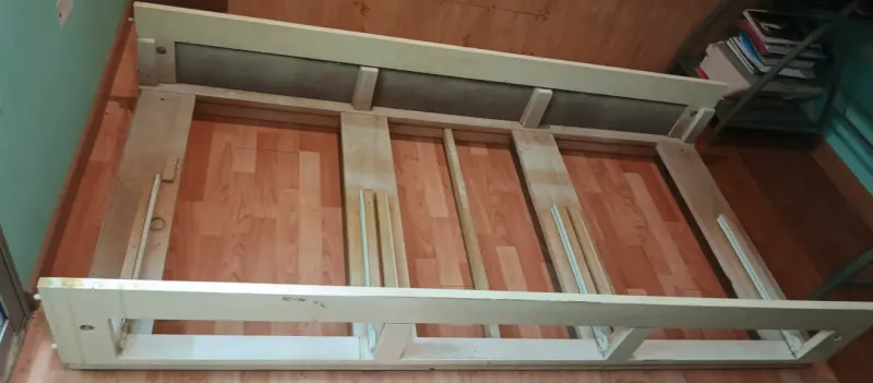 Cama transición con cajonera y con colchón - 5