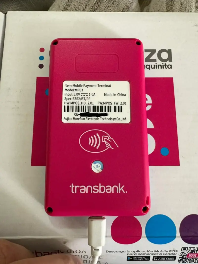Pos móvil Transbank - 5