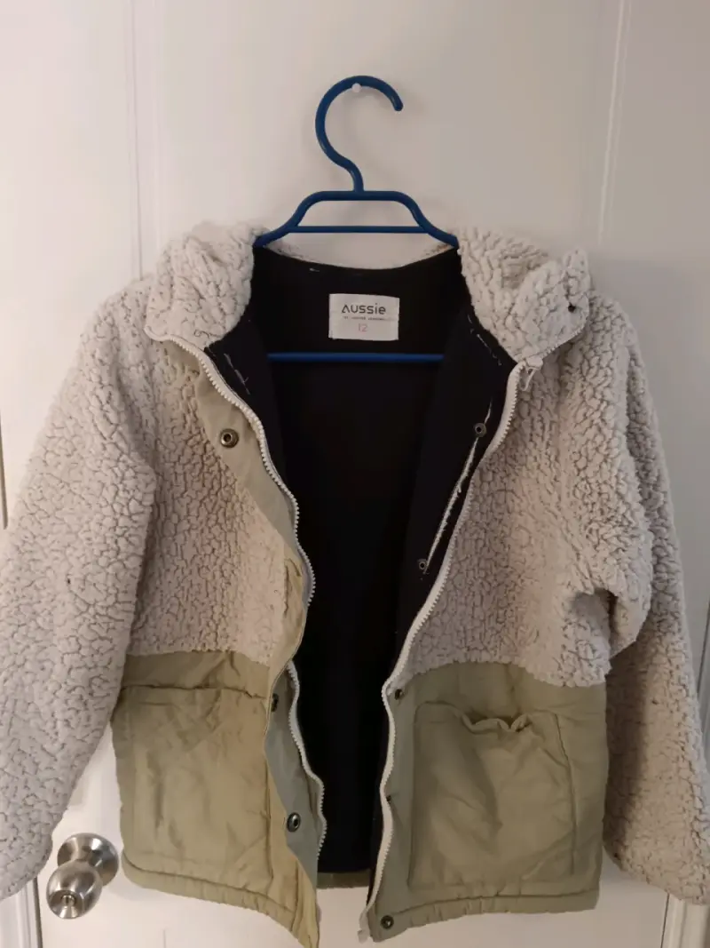 Chaqueta sherpa  con capucha - 2