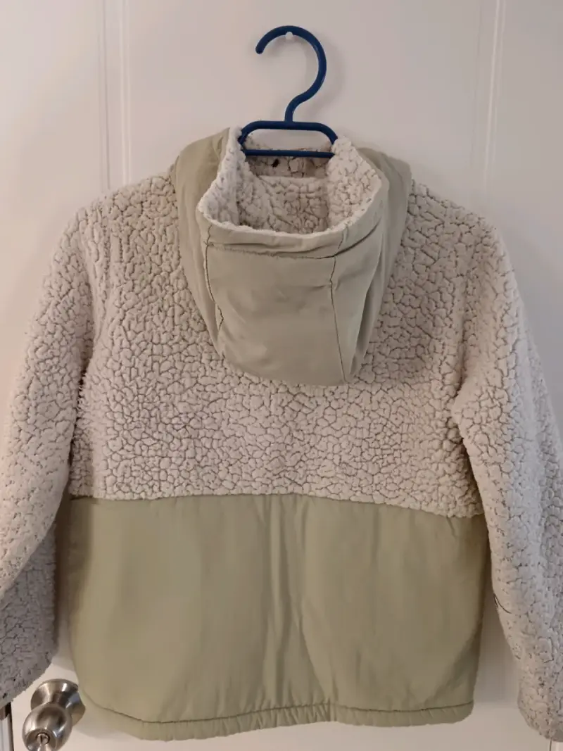 Chaqueta sherpa  con capucha - 3