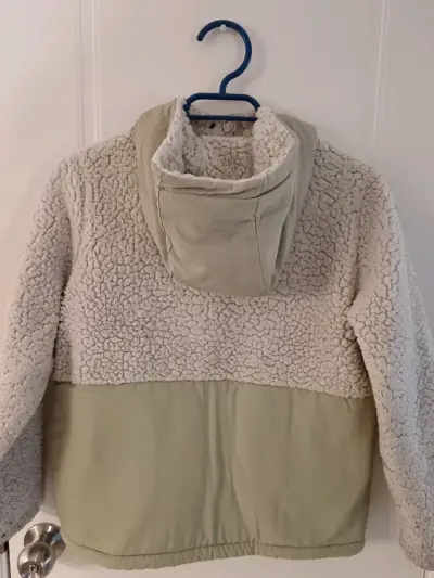 Chaqueta sherpa  con capucha - miniatura 3