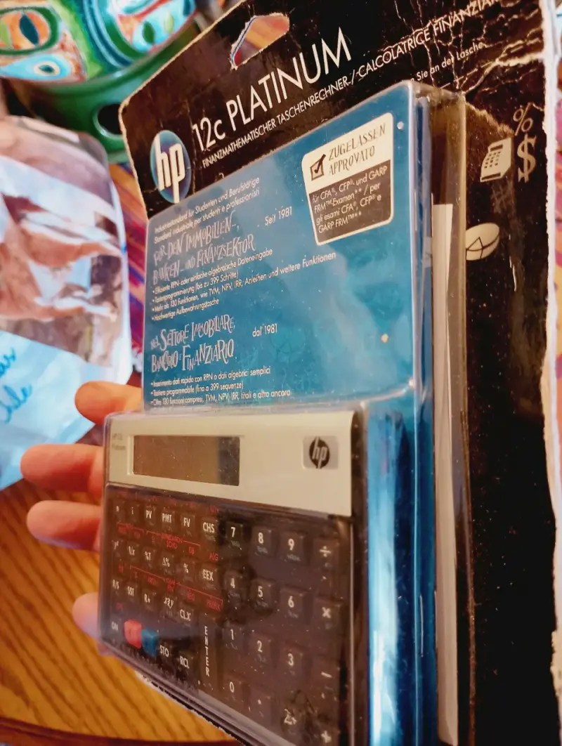 Calculadora HP 12c Platinum - 2