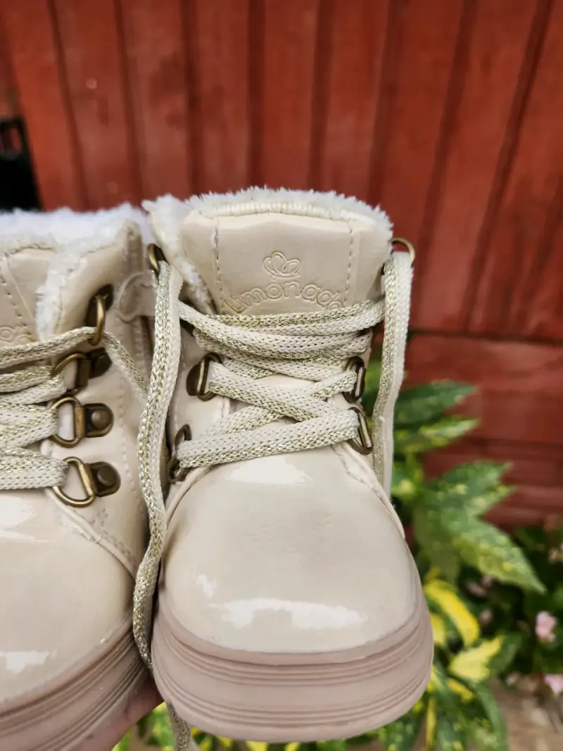 Botines de bebé color beige - 2
