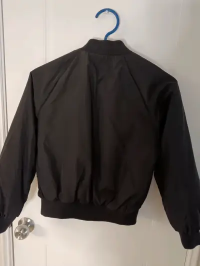 Chaqueta bomber negra - miniatura 3