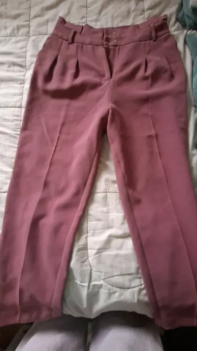 Pantalones rosados elegantes - miniatura 1