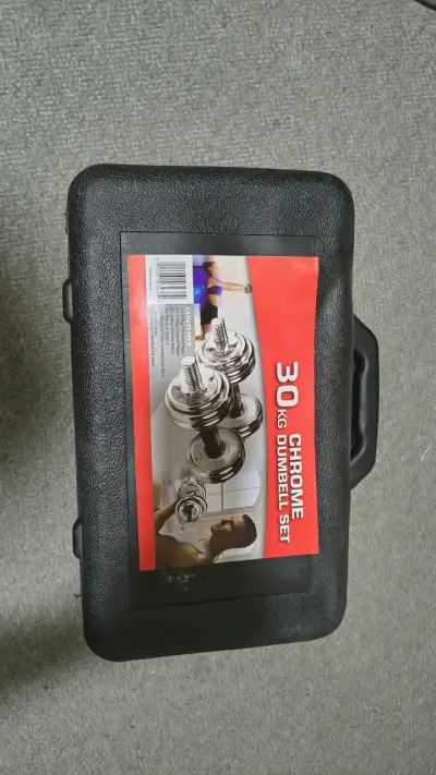 Set de pesas cromadas 30 kg - miniatura 3