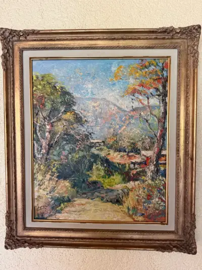 Cuadro pintor - miniatura 1