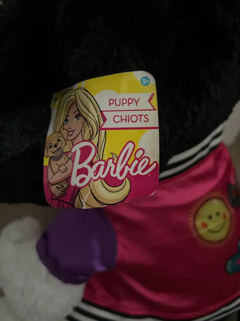 🎀🐶 Peluche Perrito Barbie Original (Edición 2017) - 3