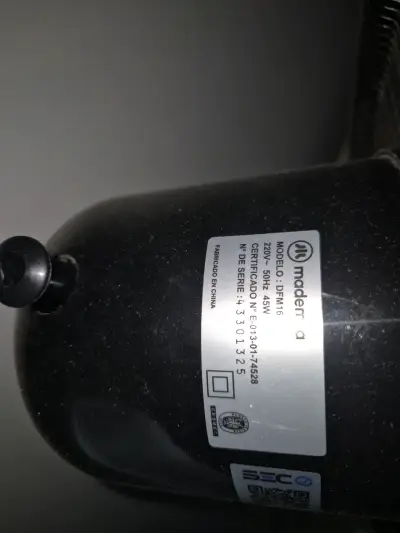 Ventilador de mesa negro 3 velocidades - miniatura 3
