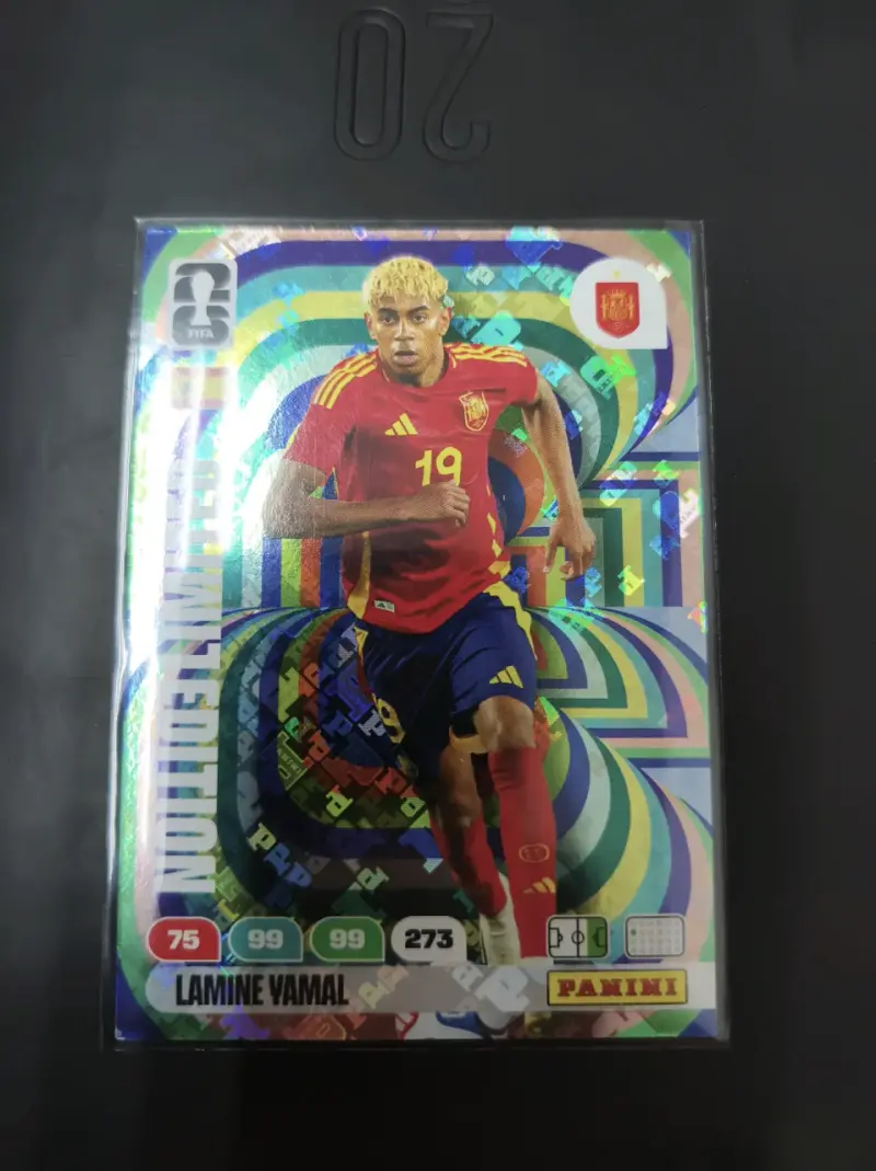 Tarjeta de colección Panini FIFA