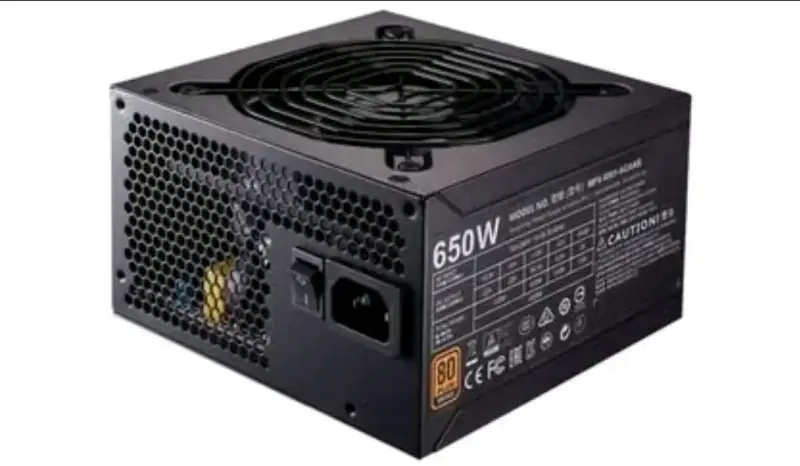 Fuente de poder 650W eficiente