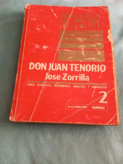 Libro Don Juan Tenorio - José Zorrilla - miniatura 1