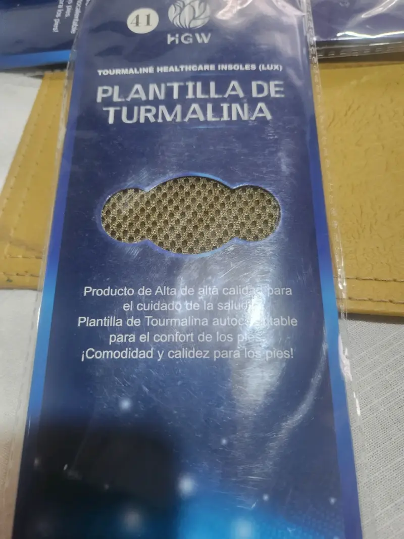 Plantilla de turmalina talla36- 37 -38-39-40-41