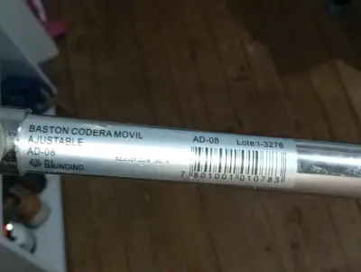 Muletas ajustables de aluminio - miniatura 2