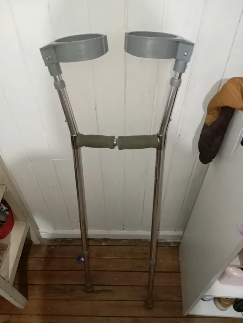 Muletas ajustables de aluminio - 3
