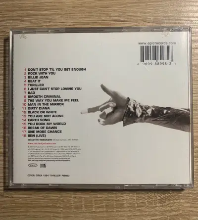 CD Michael Jackson Number Ones - $10.798,92 | Pulga
